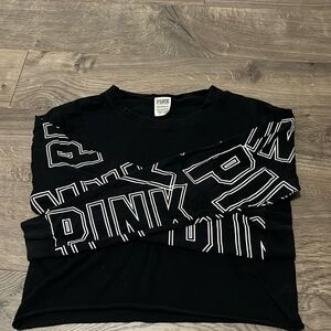 Pink Victorias Secret crop top